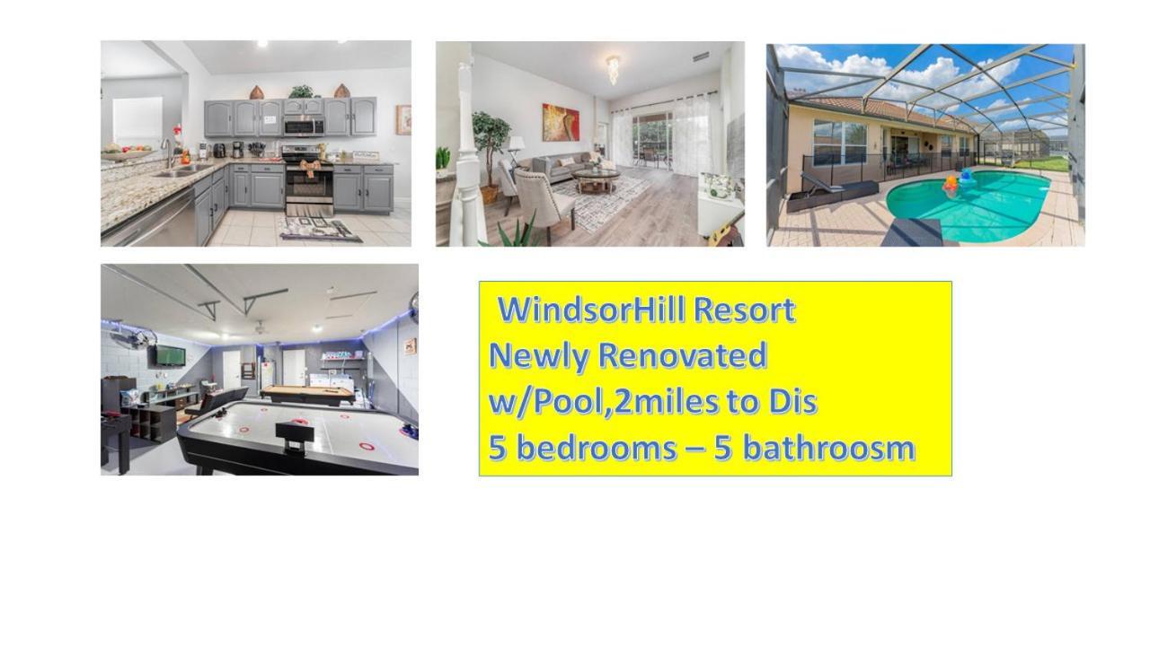 Windsor Hill Cheerful Villa W Pool 2Miles To Dis Orlando Exterior photo